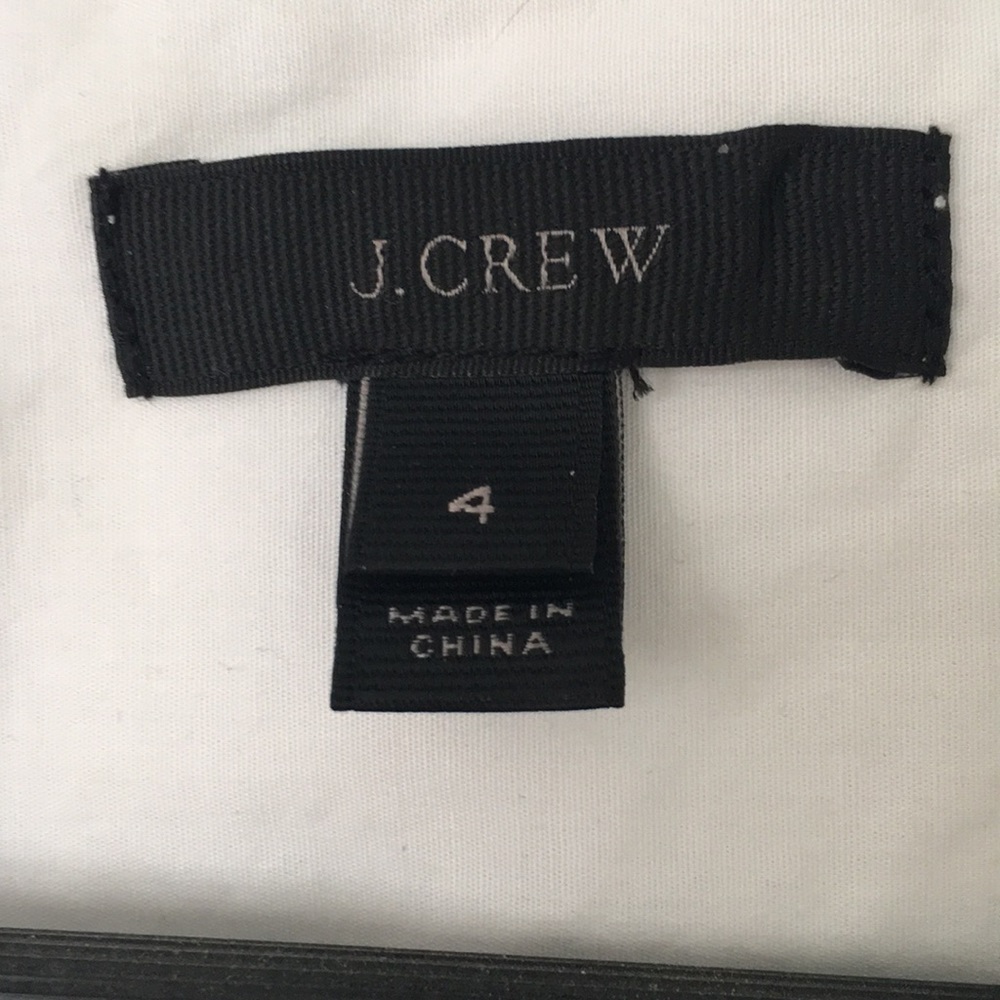J. Crew Crystal Embellished Tuxedo Shell - Picture 3 of 7